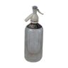 Schweppes brand sparkling water faceted siphon bottle, vintage 1940/50