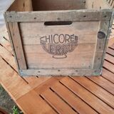 Caisse en bois Chicorée Leroux