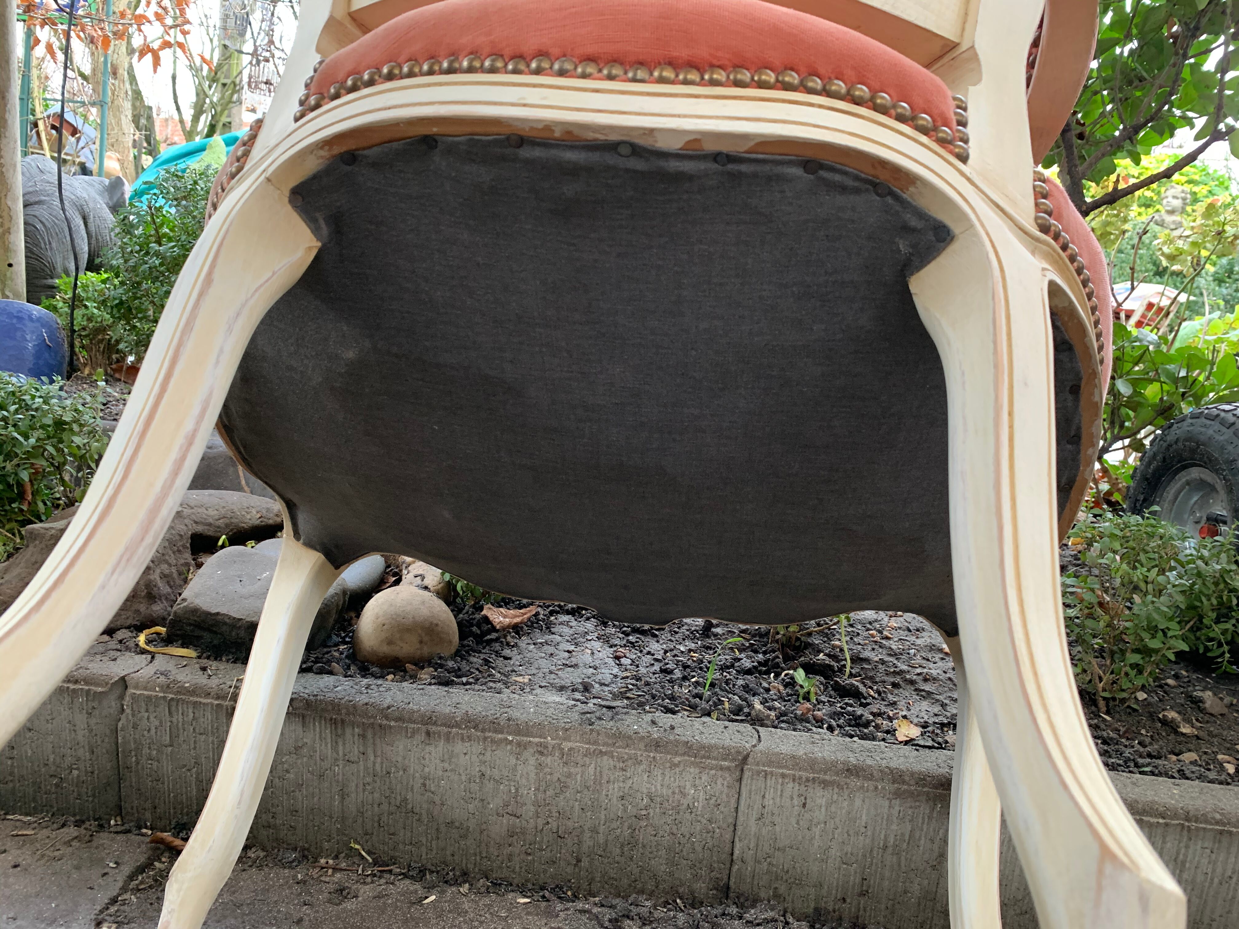 Pink velvet convertible chair