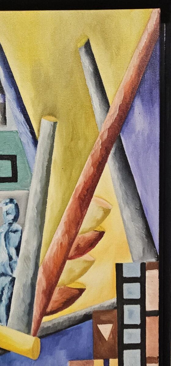 Original Oil Painting – H. van den Broeck (1994)