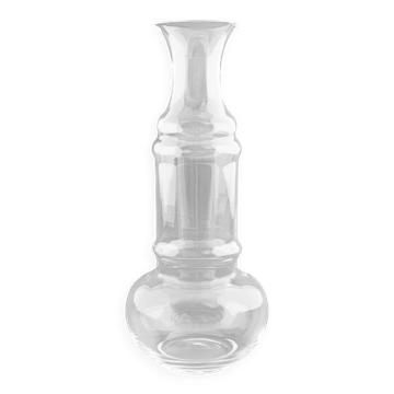 Carafe en verre, design danois, années 1970, production : Danemark