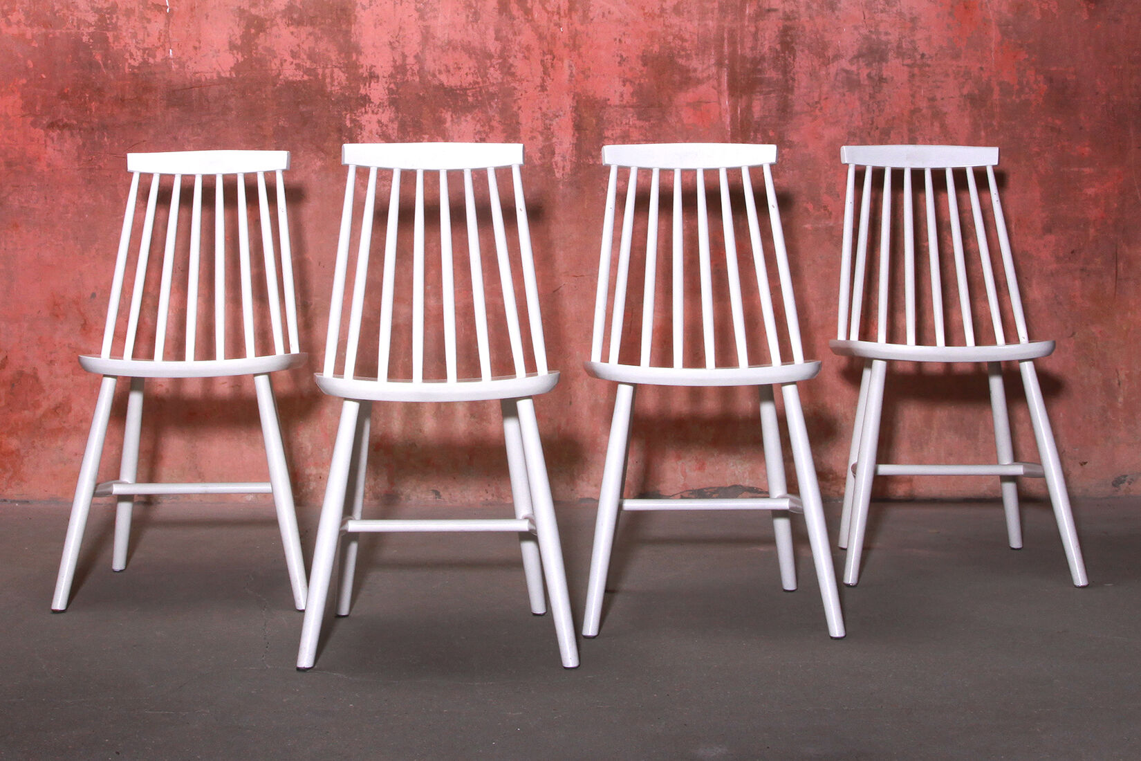 Yngve Ekstrom dining chairs for Nesto Pastoe, 60s Sweden