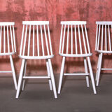 Yngve Ekstrom dining chairs for Nesto Pastoe, 60s Sweden