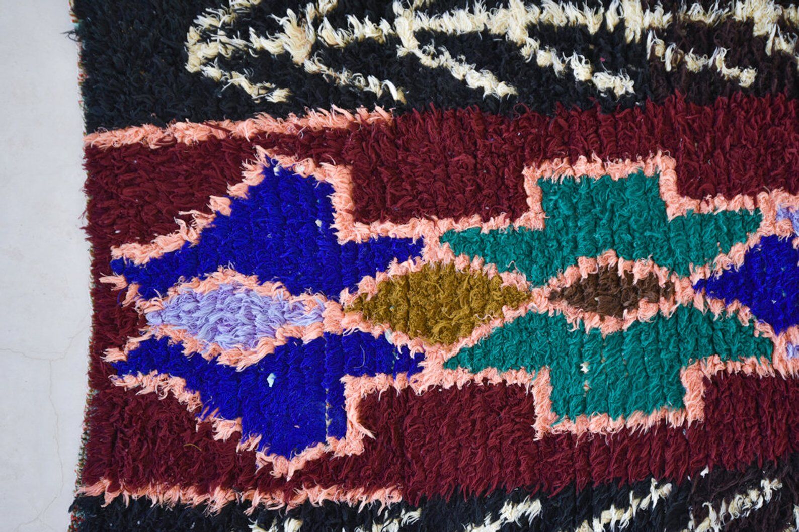 Carpet boucherouite 246x85cm