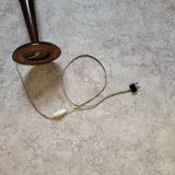Vintage wooden desk lamp base