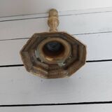Bougeoir ancien en laiton