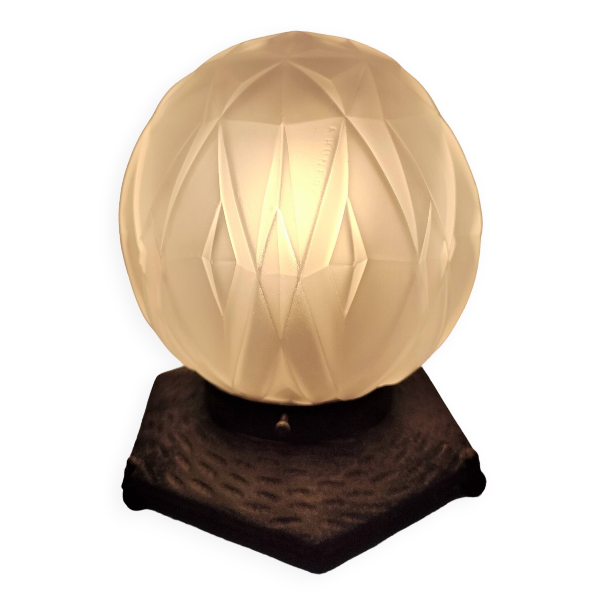 Prism Lamp by André Hunebelle Art Deco