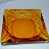 70's vintage amber ashtray