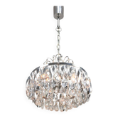 Small vintage Viennese crystal chandelier, 1970s