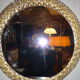 Bright vintage wall mirror, Emil Stejnar 1950
