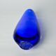 BLUE SOMMERSO VASE, MURANO GLASS, ITALY, 1970