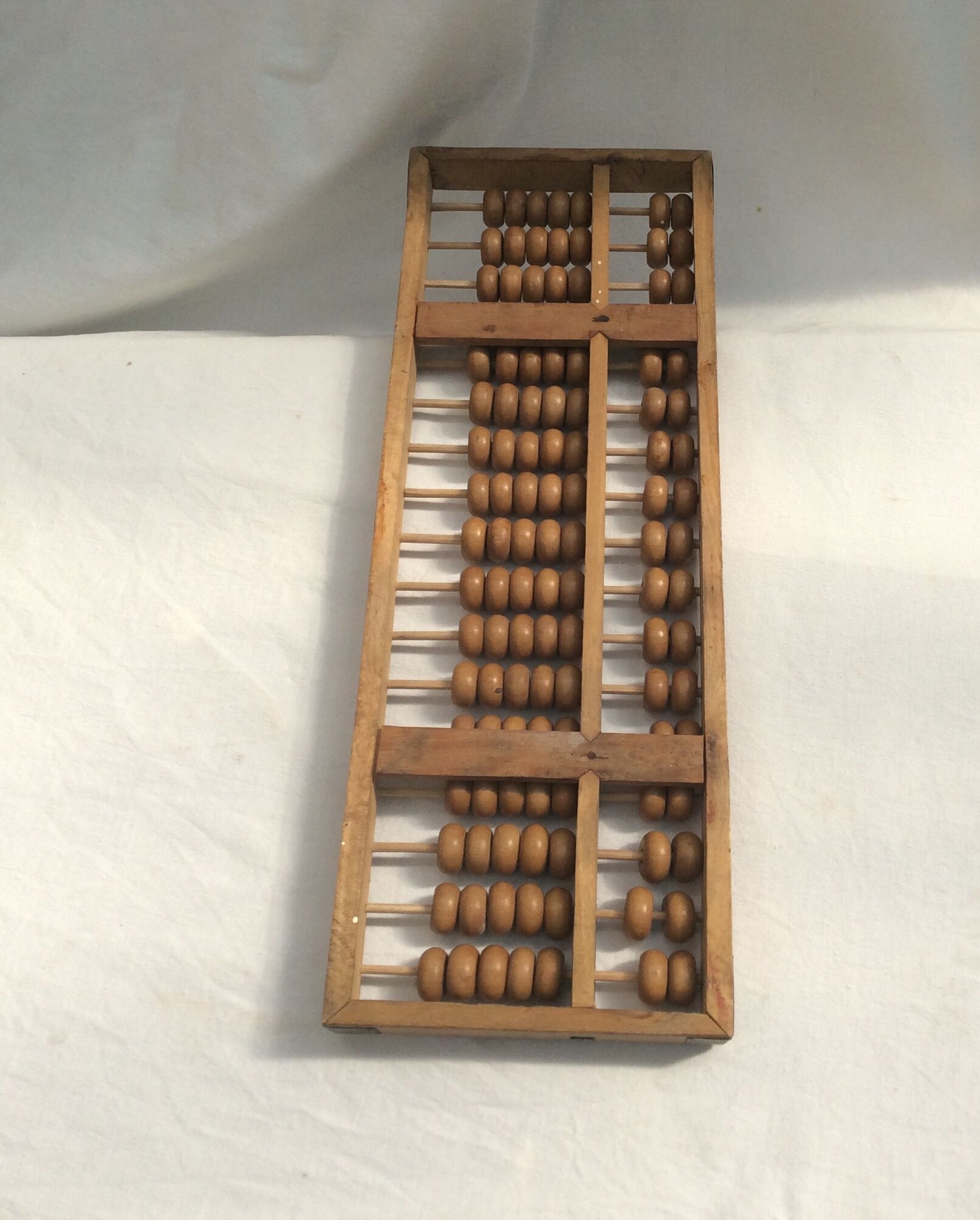 Chinese wooden boulier
