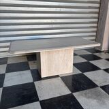 Table basse en travertin