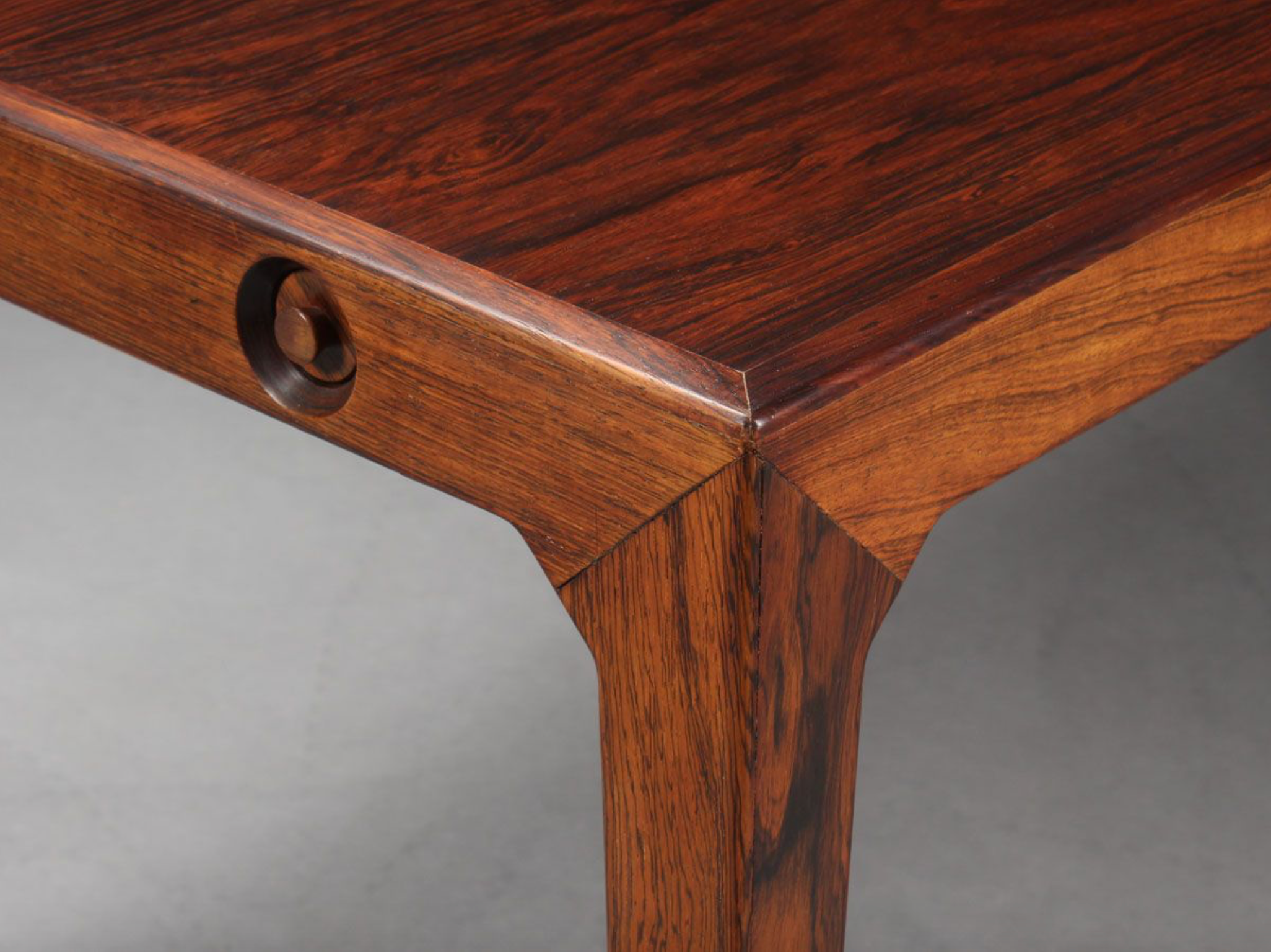 Mid-Century Danish Palisander Dining Table by Kai Winding, 1960s