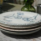 Set of 7 different iron earth plates