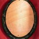 Napoleon III oval frame with curved window