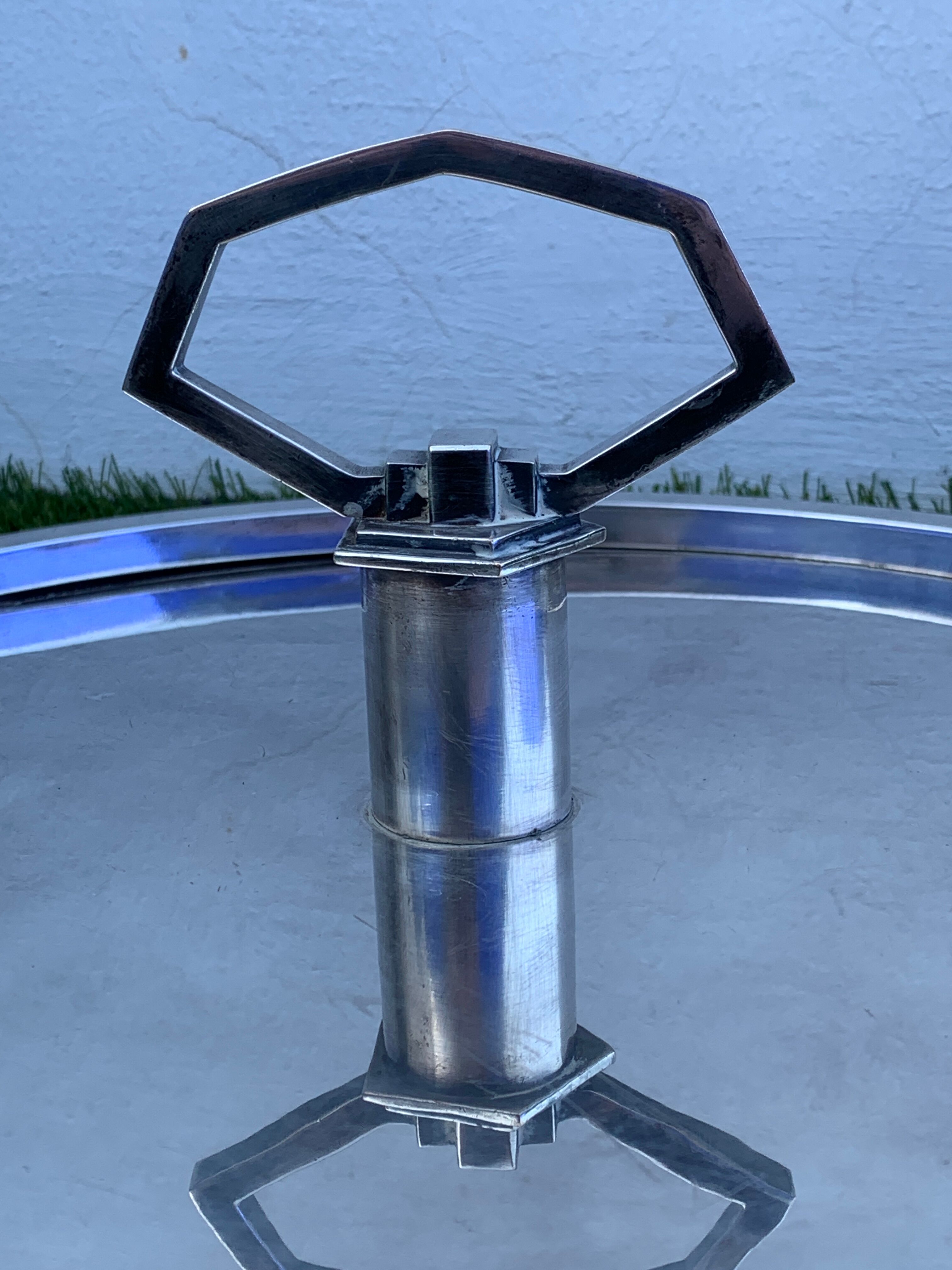 Christofle presentation tray in metal