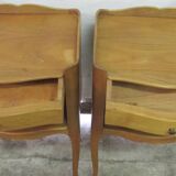 Pair of Louis XV style bedside tables