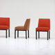 Set of six Jules Wabbes 'Louise' dining chairs for Bulo