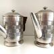 Tea & Coffee Service Pieces Silver-Plated Metal Art Deco A.S Stamp