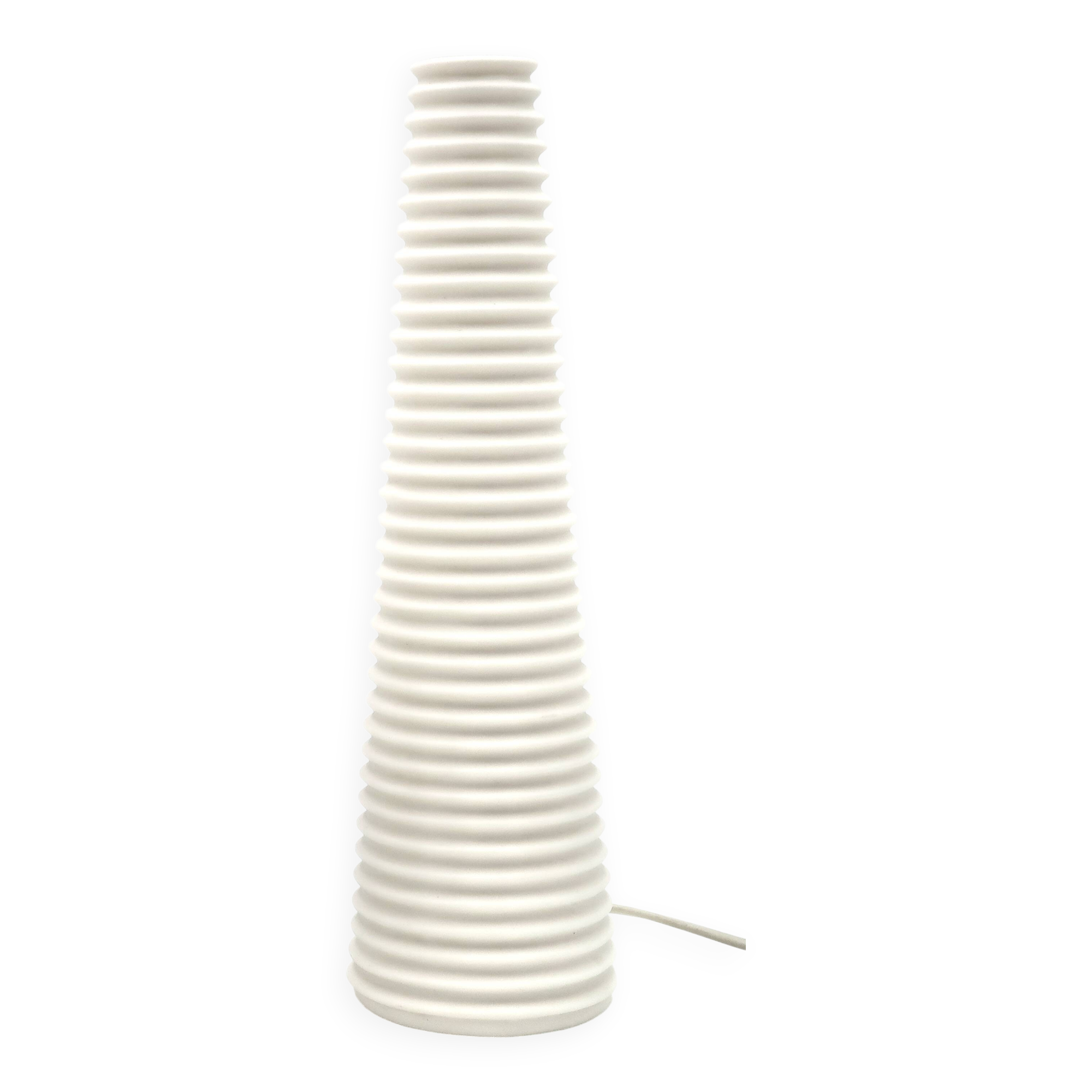 Bista white porcelain lamp, Ikea 90s
