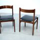 Set of six model 101 rosewood dining chairs by Gianfranco Frattini