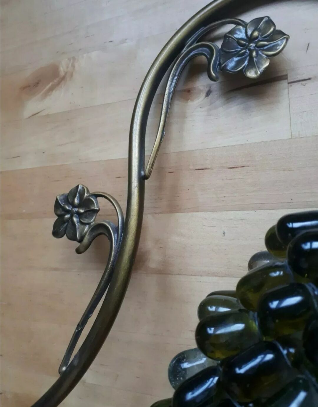 Murano glass grape lamp