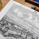 Châlons-en-Champagne, vintage engraving, printed in 1883.