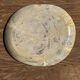 Oval petrified wood dish or bowl with grey edges D28x24 -3779