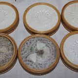 Vintage butterfly coasters