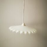 Opaline lace pendant lampshade