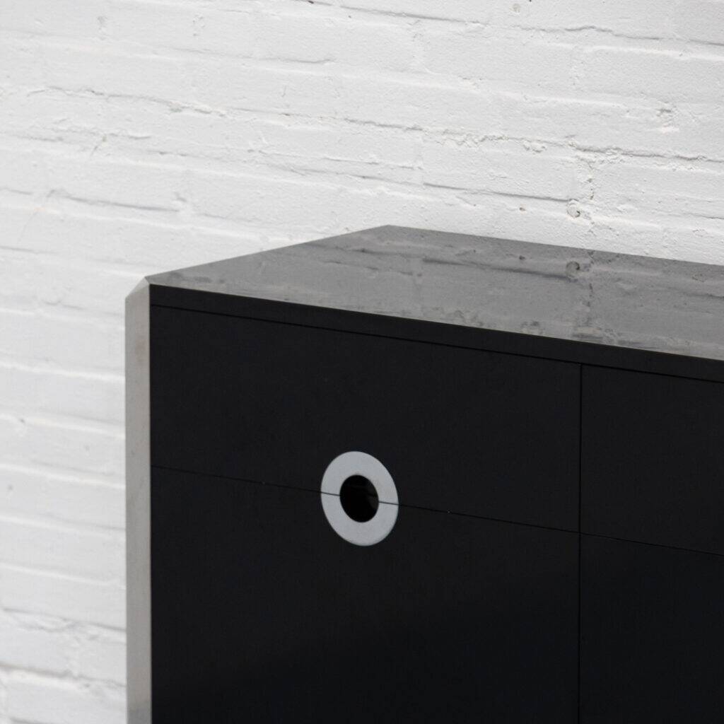 Italian Alveo Sideboard by Willy Rizzo 1970s