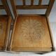 Paire de chaises de bistrot, années 40