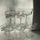 Ensemble de 5 verres coupés à champagne français Luminarc
