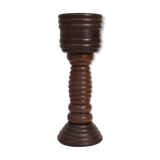Wooden vase column, 1960s