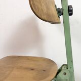 Green Industrial Workshop Chair, 1950s