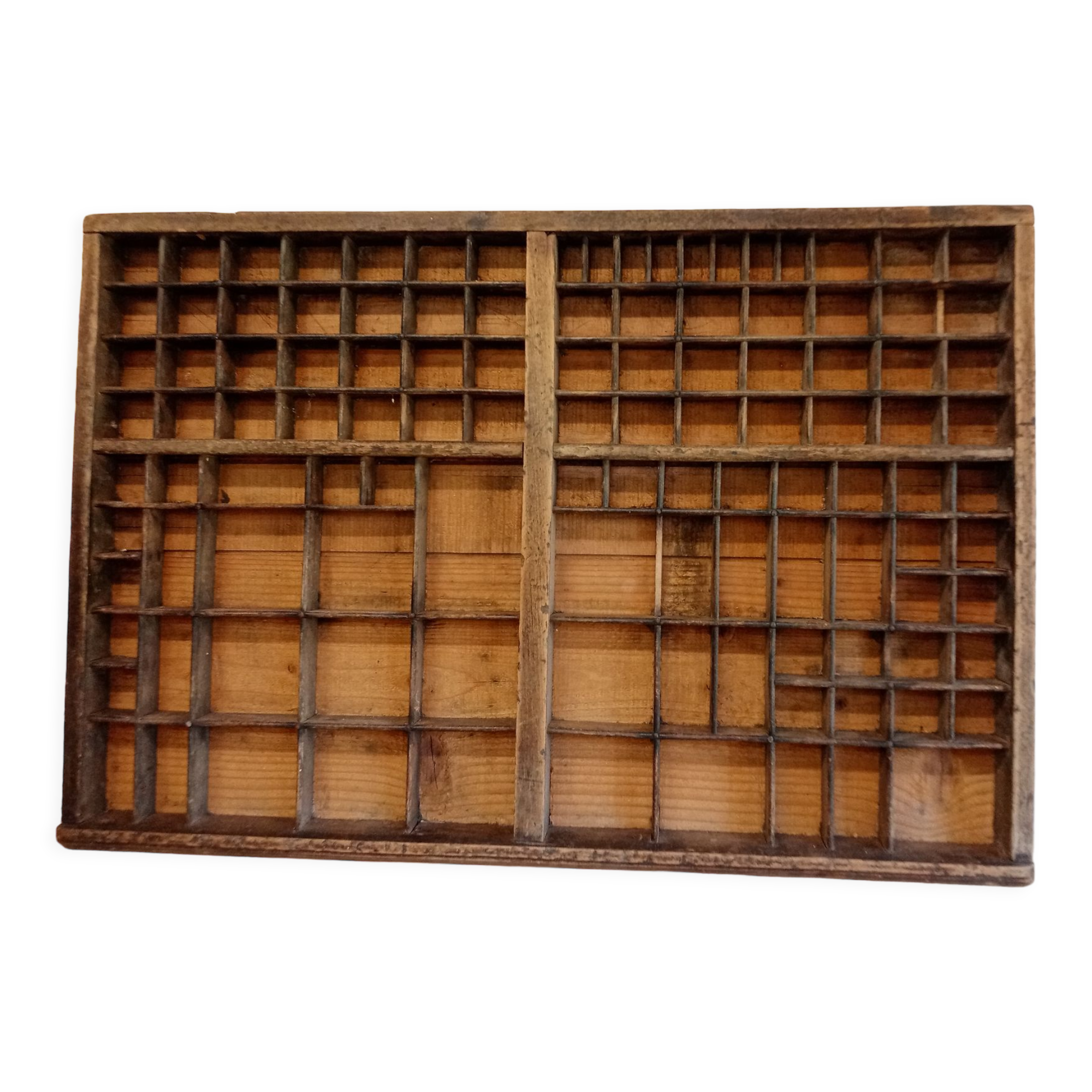 Wooden printer's locker