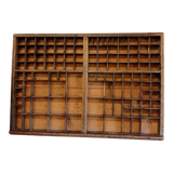 Wooden printer's locker