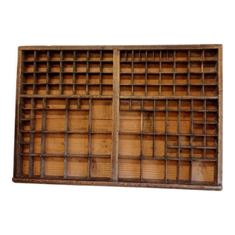 Wooden printer's locker