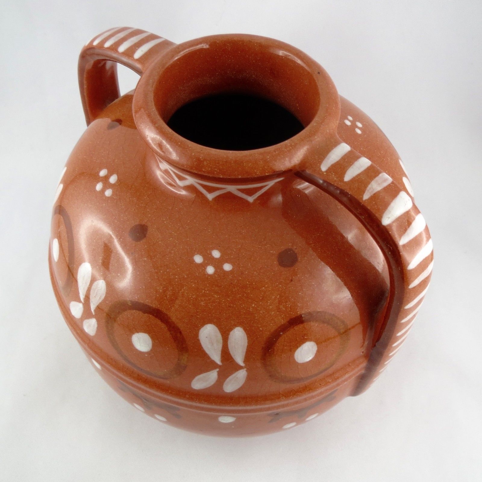 Quimper hb henriot art/deco/odetta/ceramic 20th ear vase
