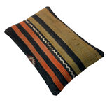 Housse de coussin vintage turque faite à la main, 30 x 50 cm