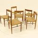 Set of 6 Rosewood Dining Chairs by H.W.Klein for Bramin, Denmark, 1960s