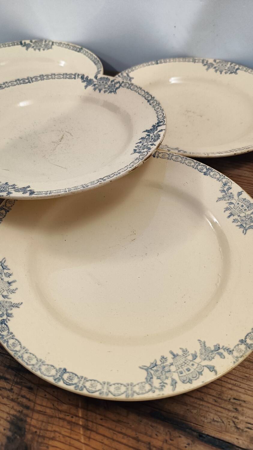 Assiettes plates Saint-Amandinoise 4729