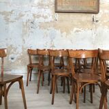 Lot of 16 bistro chairs