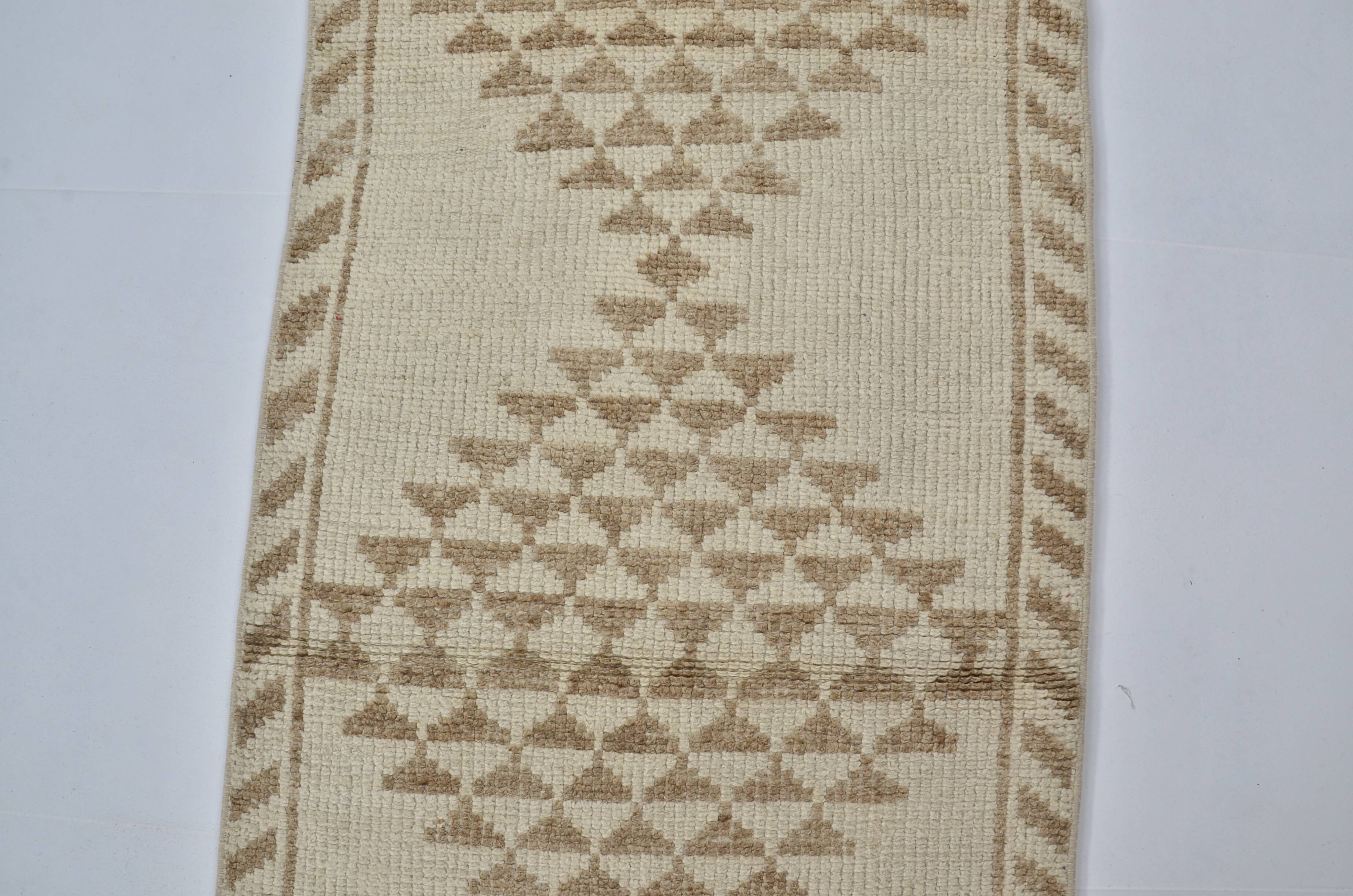 Turkish Anatolian Off White Runner Rug sku 2153
