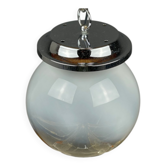 Large Murano glass pendant lamp by Mazzega, Italy, 1960s.