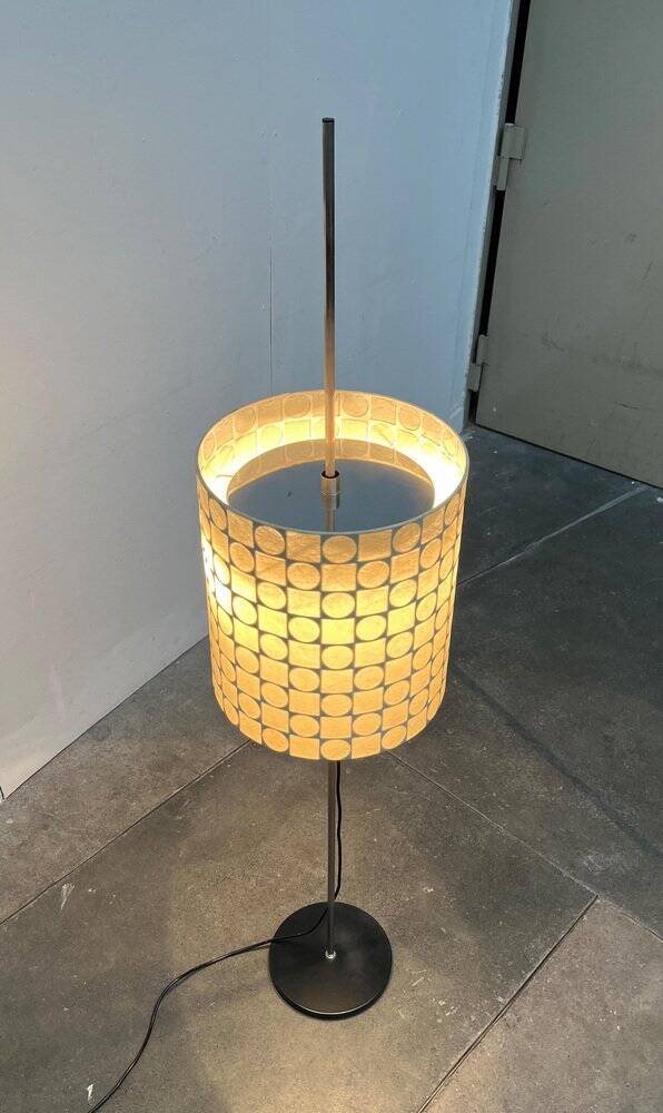 Mid-century cocoon floor lamp, 1960s