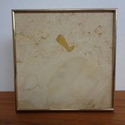 Travertine & Brass Ashtray by Fratelli Mannelli, Italy, 1970s