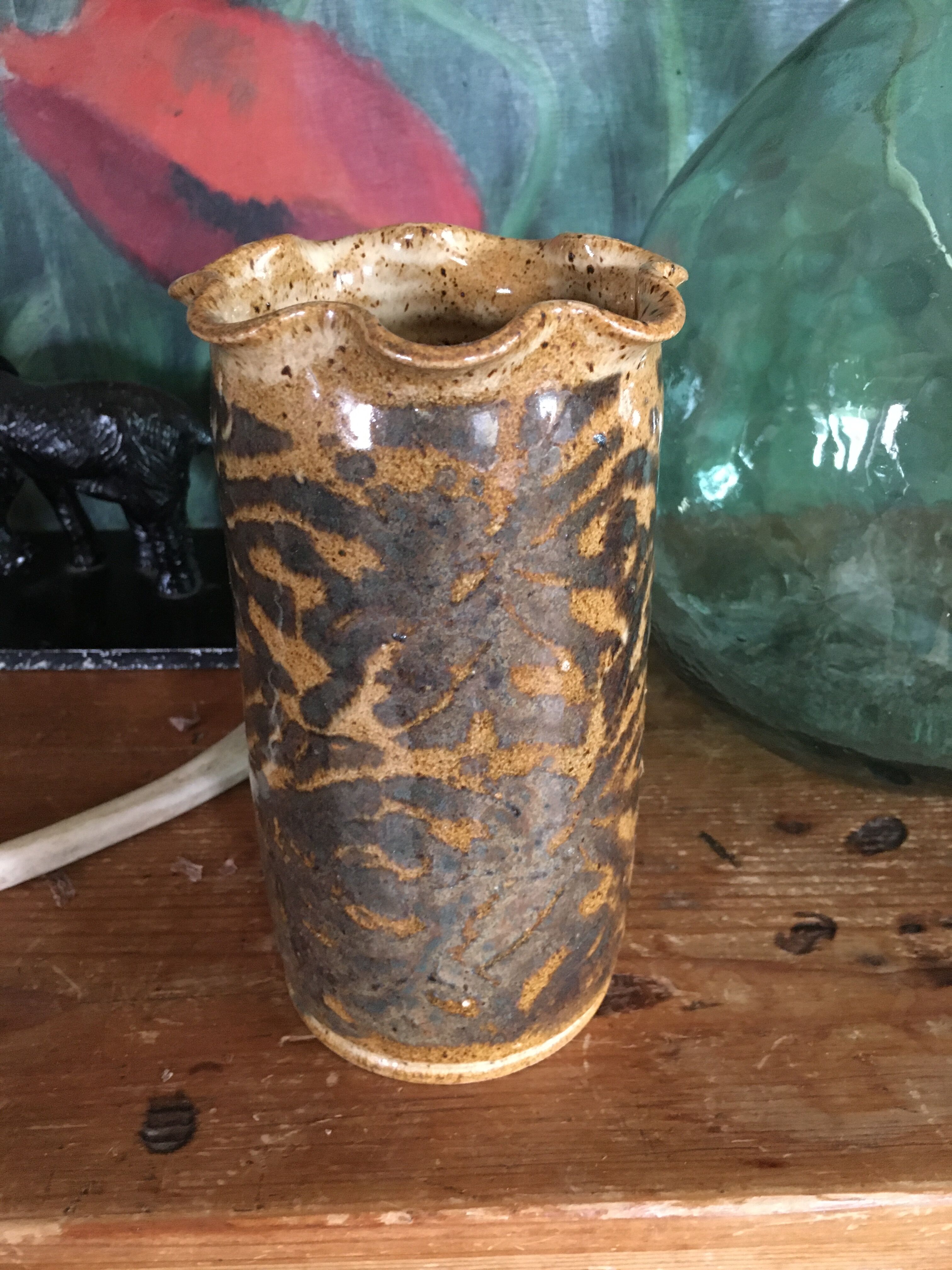 Sandstone vase