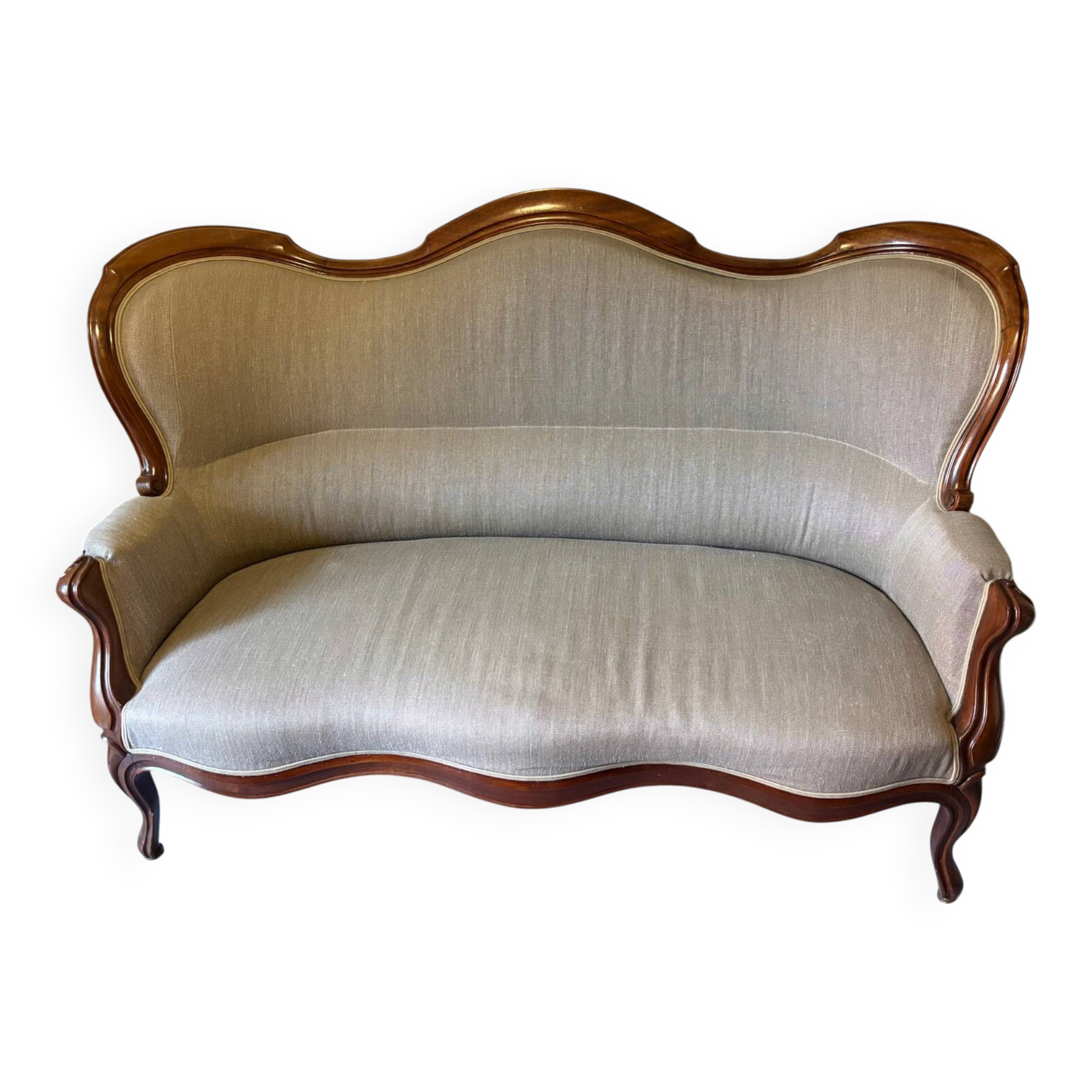 Louis Philippe mahogany canapé